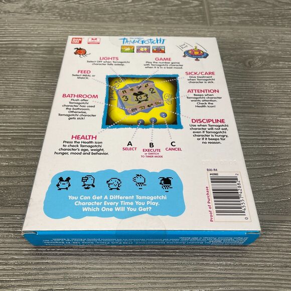 2021 Bandai Tamagotchi Gen 2 Original Virtual Reality Pet Pink Glitter Case NEW - Picture 7 of 10